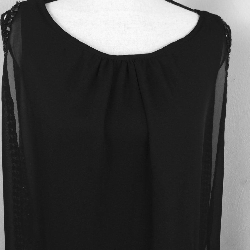 Scarlett Dress. Black.  Sz. 12. - Picture 5 of 9